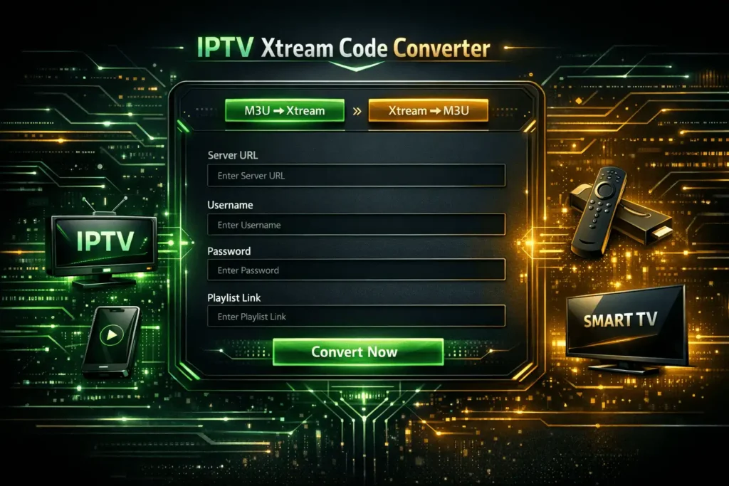 XTREAM CODE CONVERTER